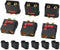 Qs8 Connector Male and Female, High Current Antispark Connector for Remote Control Toys and Drone Battery Charger
