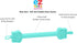Nose Hero Baby Nose and Ear Cleaner Tool - Made in USA, 100% Soft Flexible Rubber Infant Booger Picker, Safe, BPA Free