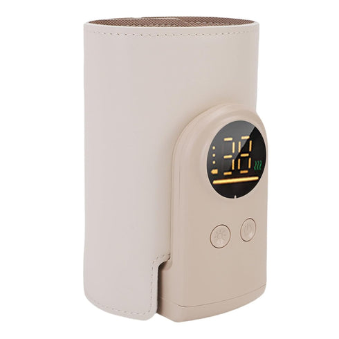 Dioche Portable Bottle Warmer for Travel & Home Rechargeable Cordless Milk Warmer with Temperature Control, MultiUse