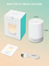 Baby Night Light, Portable Nursery Night Lamp for Kids Bedroom, Warm & Soft Bedside Lamp, Touch Control, Rechargeable,