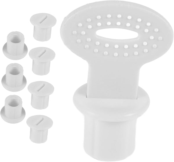 PRETYZOOM Potty Training Seat Ladder Screws Toilet Bolt Caps for Boys and