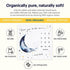 1-12 47x47 Pondering Pine Organic Baby Monthly Milestone Blanket Boy - Love You to The Moon and Back Blanket for Boys