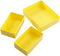 Token Silo Card Add On - 3-Piece Set of Game Trays, Organize Game Cards, Tokens, Dials, and Dice, Yellow Color