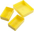 Token Silo Card Add On - 3-Piece Set of Game Trays, Organize Game Cards, Tokens, Dials, and Dice, Yellow Color
