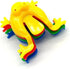 10 Pcs Multicolor ABS Jumping Frog, Colorful Bounce Fidget, Creative Stress Reliever Educational Gags and Joke Toys