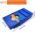 Bridge Bidding Boxes Set of 4 - Easy to Carry and Store for Bridge Players, Includes Waterproof Plastic Cards