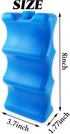 GXXMEI 4PCS Packs Packs Reusable Ice for Breastmilk Storage, Bottle Ice for Breastfeeding Working Mom