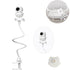 Derebir S2/ V43 /V24 1/4 Baby Monitor Mount Stand Compatible with Babysense Max View HD Camera Flexible Clip Clamp