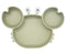 Silicone Suction Plate for Toddlers, Self Feeding Training Divided Dish and Bowl, BPA Free