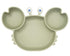 Silicone Suction Plate for Toddlers, Self Feeding Training Divided Dish and Bowl, BPA Free