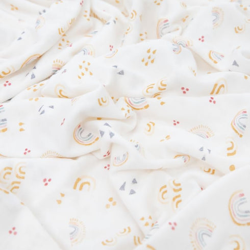 2 Pack| Set Little Unicorn Large Stretch Knit Swaddle Blanket Super Soft with Optimal Stretch for swaddling | Giftable