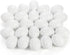 ZEAYEA 24 Pieces Wooden Fake Eggs, White Faux Eggs for DIY Easter
