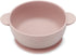 PandaEar 3 Pack Baby Bowls with Suction, Soft Safe BPA-Free Silicone Food Bowl for Babies, Kids, Toddlers (Pink)