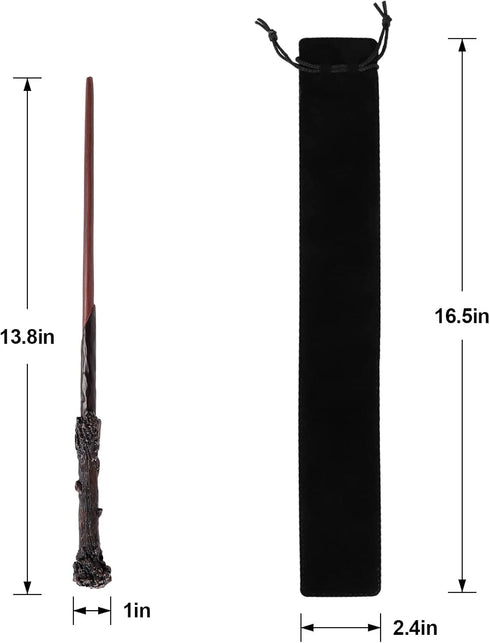 Magic Wands for Kids, Wizard Witch Toy for Christmas Cosplay Accessories and Witchcraft Collection