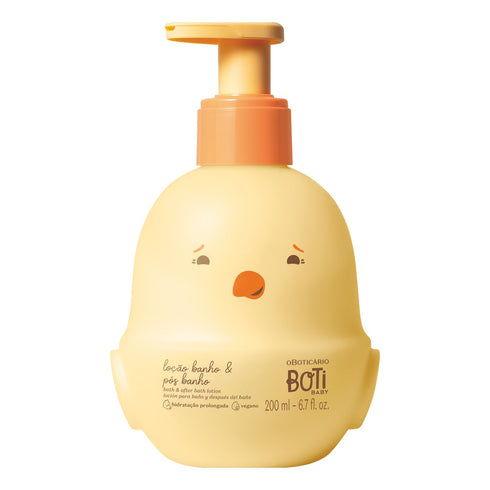 O BOTICARIO Boti Baby Bath and After Bath Moisturizing Lotion, 5.2 oz (150g)