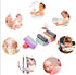 Kyapoo Baby Washcloths 12 Pack, 12x12 Inches Microfiber Coral Fleece for Newborns, Infants, Toddlers