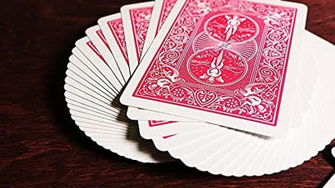 Bicycle Rider Back Fuchsia Deck