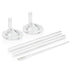Grosmimi Stage 2 Replacements Straw Kit, 2 Counts