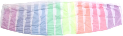 1.4m/2m/2.7m Rainbow Color Dual Line Stunt Power Sport Kite Flying Tools for Outdoor Fun Play