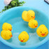 Yhobulis 10Pcs Summer Mold Free Yellow Rubber Ducks Waterproof Bath Duck Toys for Toddlers Boys Girls, No Hole Yellow