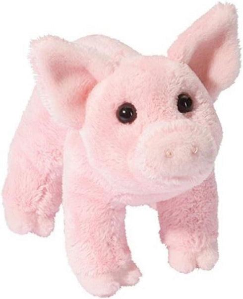 Douglas Buttons Pink Pig Plush Stuffed Animal