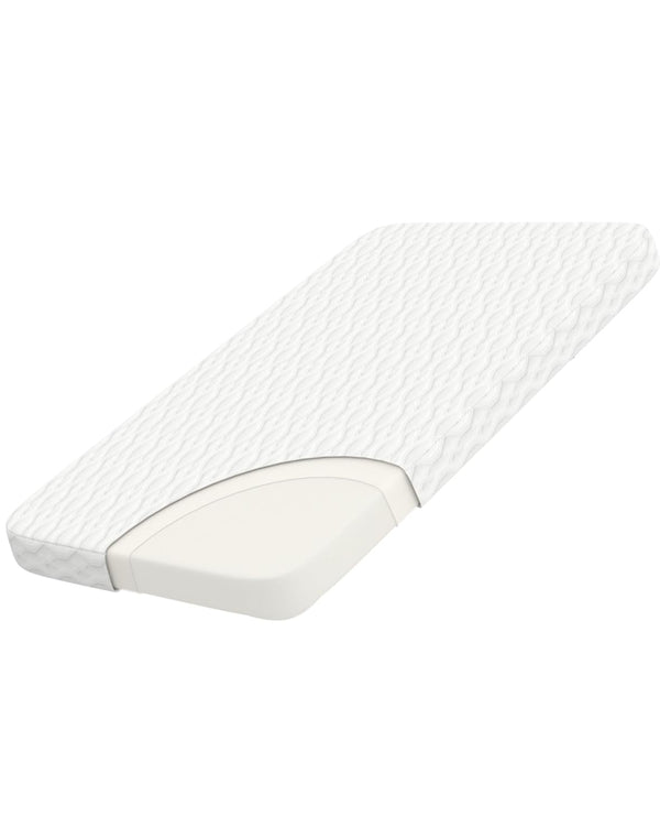 WELLZEE Rectangle Bassinet Mattress 35"x20", fit for AirClub, AMKE 3in1, Besrey, Dream