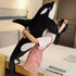 Nice Simulation Killer Whale Plush Toy, Stuffed Orcinus Orca Fish Doll, Soft Sleep Pillow for Kids
