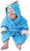Baby Boy Bathrobes Infant Wash Waddle Cute Hooded Robe Newborn Bath Robe
