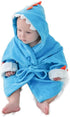 Baby Boy Bathrobes Infant Wash Waddle Cute Hooded Robe Newborn Bath Robe