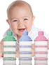 CurcKua 4 Layers Milk Powder Box Baby Formula Dispenser Detachable Baby Snack Box Container Blue