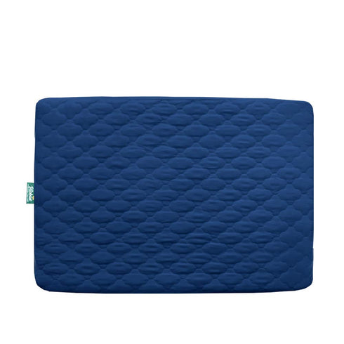 Pack and Play Mattress Protector Sheets, Fitted Waterproof Cover for Graco Pack n Play & Dream On Me, Navy