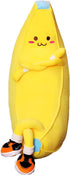 LVHUA Bananaplush Stuffed Animal Cute Fruit Plushie Hugging Pillow Long Plush Toys Sleeping