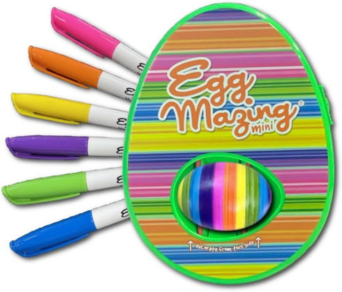 EggMazing Easter Egg Mini Decorator Kit Arts and Crafts Set - Includes