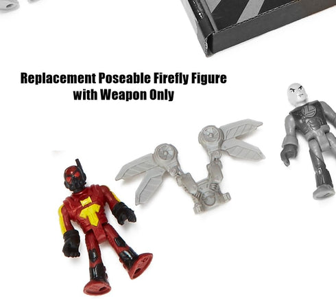 Imaginext DC Super-Friends Replacement Part - Poseable Firefly Figure with Weapon for Playsets