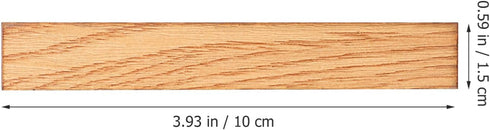 BESTOYARD 40Pcs Dollhouse Flooring Models 1:12 Scale Mini Wooden Floor Boards, Geometric Doll House Furniture Tiles