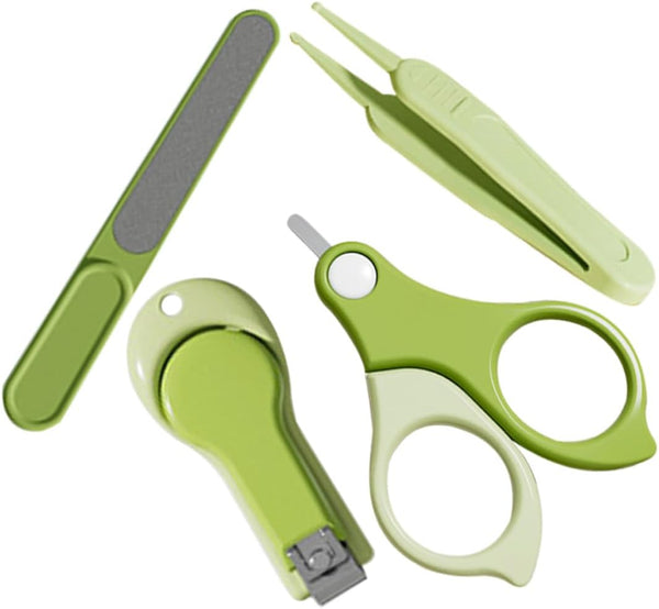 Nail Clipper Set with Nail Trimmer and File for Newborns Portable Grooming