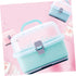 Vaguelly Portable Bottle Storage Box Organizer for Travel Home Pacifiers and Tableware Easy