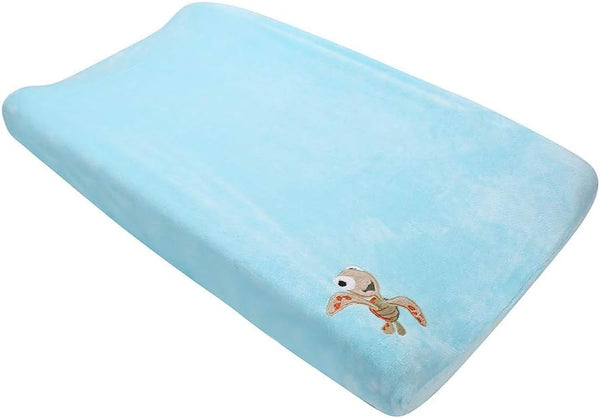JAHbaby Blue Oceanic Fish & Turtle Nursery Diaper Changing Table Cover 1 PCs
