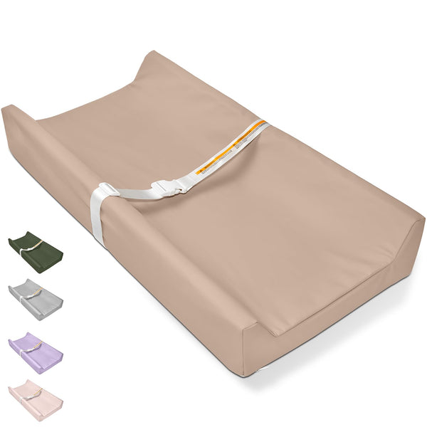 Baby Changing Pad, Changing Table Pads, Vegan Leather Wipeable Changing Pad, 32x16