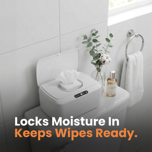 Smart Automatic Baby Wipes Dispenser - Convenient Wet Wipe Holder