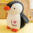 HWD 8.7" Soft Stuffed Penguin Dolls - Stuffed Animals Toys, Gifts for Kids, Toddlers, Birthday, Christmas (Black)