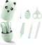 5-in-1 Baby Nail Kit, Baby Manicure Set with Clipper, Scissors, Tweezers, Glowing Ear Scoop, Nail File, Cute Case
