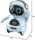 GoolRC Mini Pocket Robot, with Interactive Dialogue Conversation, Voice Recognition, Singing and Dancing, Electric