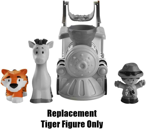 Replacement Tiger Figure for Fisher-Price Little People Musical Zoo Train Playset - M0532