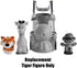 Replacement Tiger Figure for Fisher-Price Little People Musical Zoo Train Playset - M0532