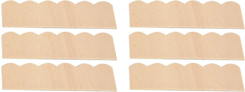 Dollhouse Wooden Shingle, Stable Structure Roof Shingle for 1/12 Scale Doll House