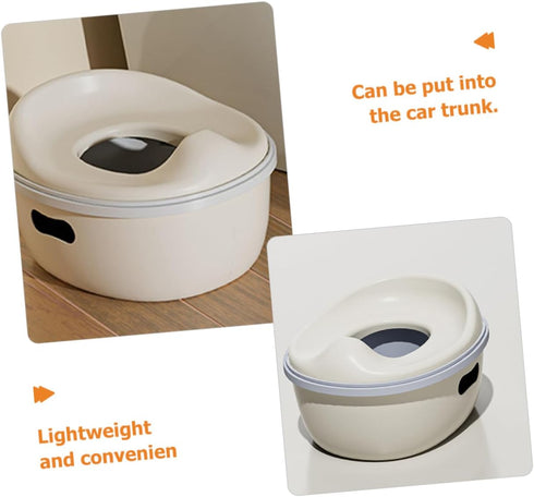 Uonlytech Travel Helper for Boys and Girls Portable Potty Training Toilet for Boys Girls Toddlers Training Potty