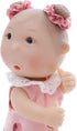 7 Inch 5 3+ Potato Baby Doll, Mini Baby Doll with Movable Joints, Thumb-Sucking Pose, Full Body Vinyl Doll for Play