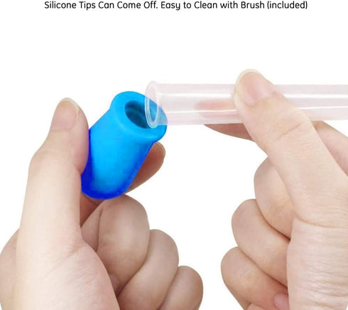 ieddet 10 Bulb Gummy 10 Colorful Eye Dropper, PCs Silicone and Plastic Droppers with Tip, Sensory Bin Tools, Droppers