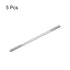 MECCANIXITY 304 Stainless Steel Push Rod Connector M4x90mm, Double End Threaded Rod for DIY RC Car, Pack of 5